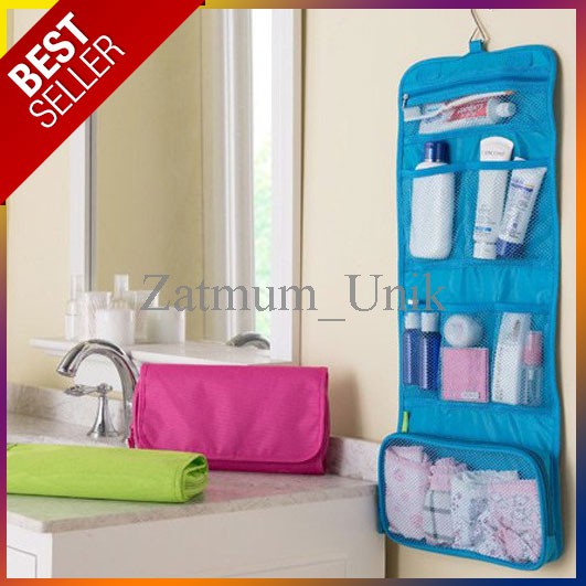Tas Kosmetik Multifungsi Traveling Lipat Portable (TS13)