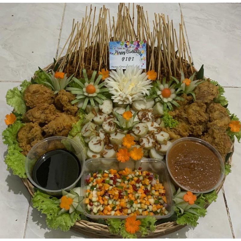 

Sate Tumpeng