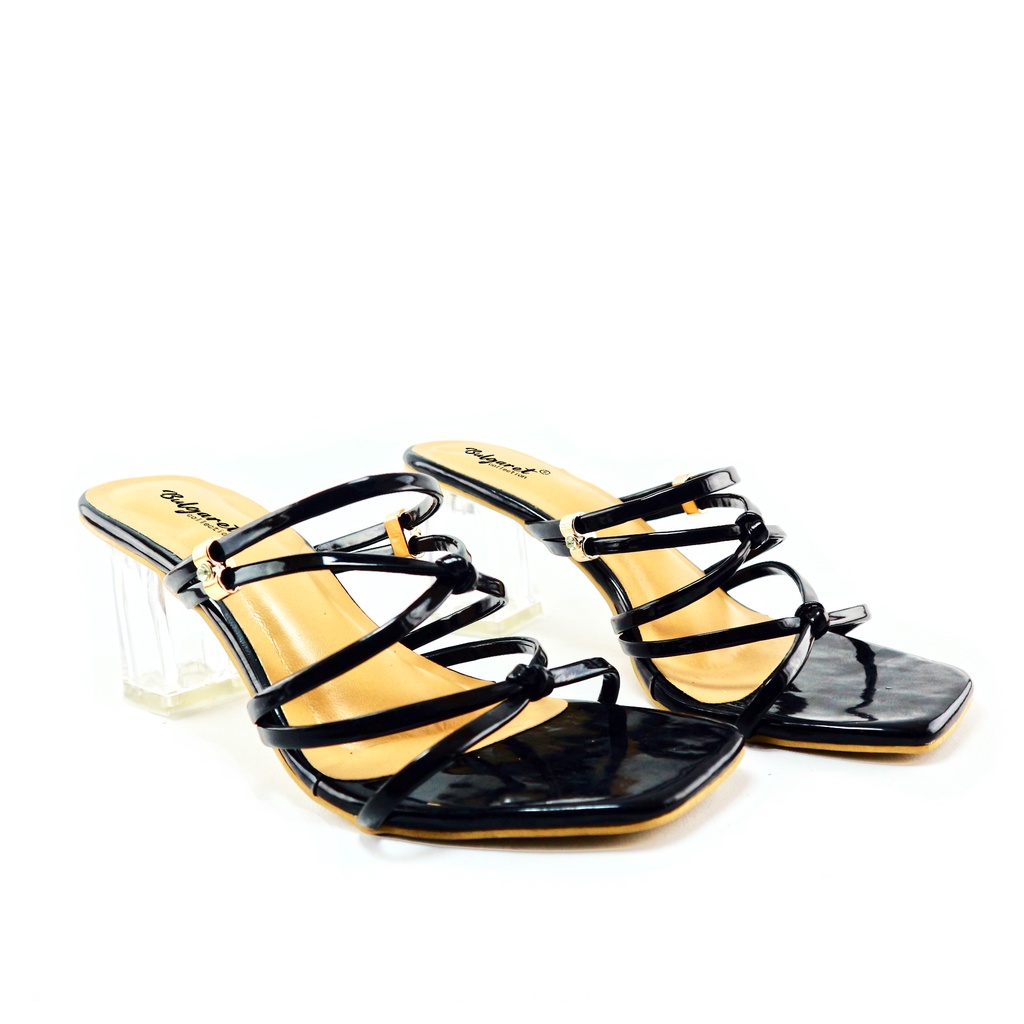 SANDAL HEELS WANITA TALI BELAKANG SILANG MC-R 52