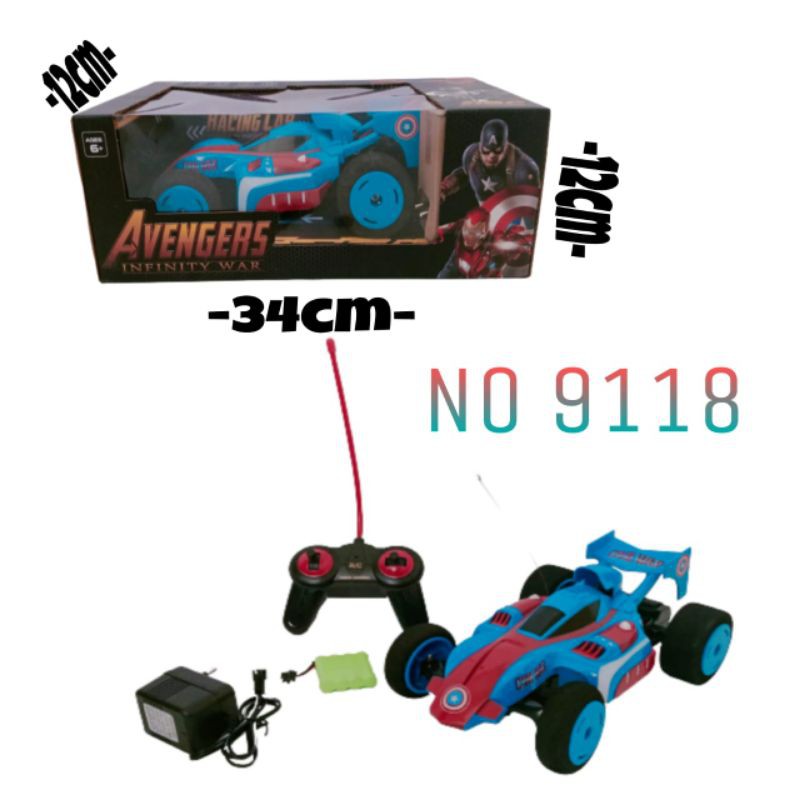 MAINAN MOBIL RC REMOTE CONTROL TAMIA FORMULA 1 AVENGERS KODE 9118