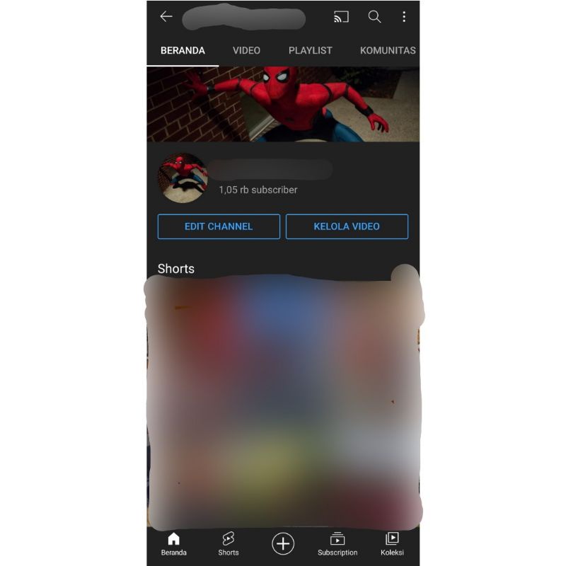 (Terjual) Akun YouTube 1RB Subscribe (Belum Monet)