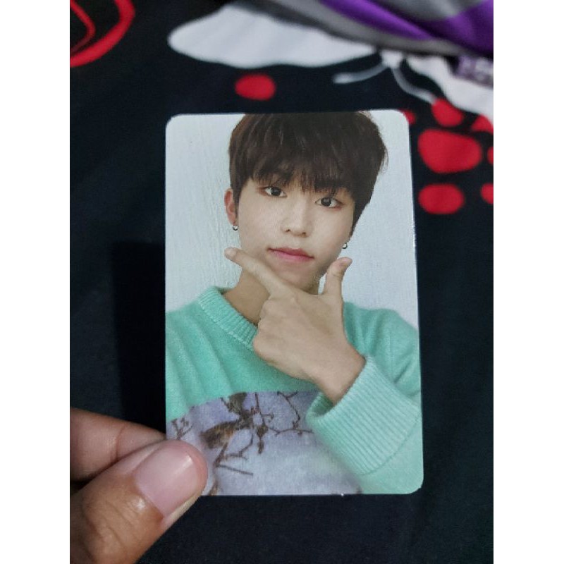 YG SELECT OFFICIAL PHOTOCARD PARK JEONGWOO TREASURE EFFECT