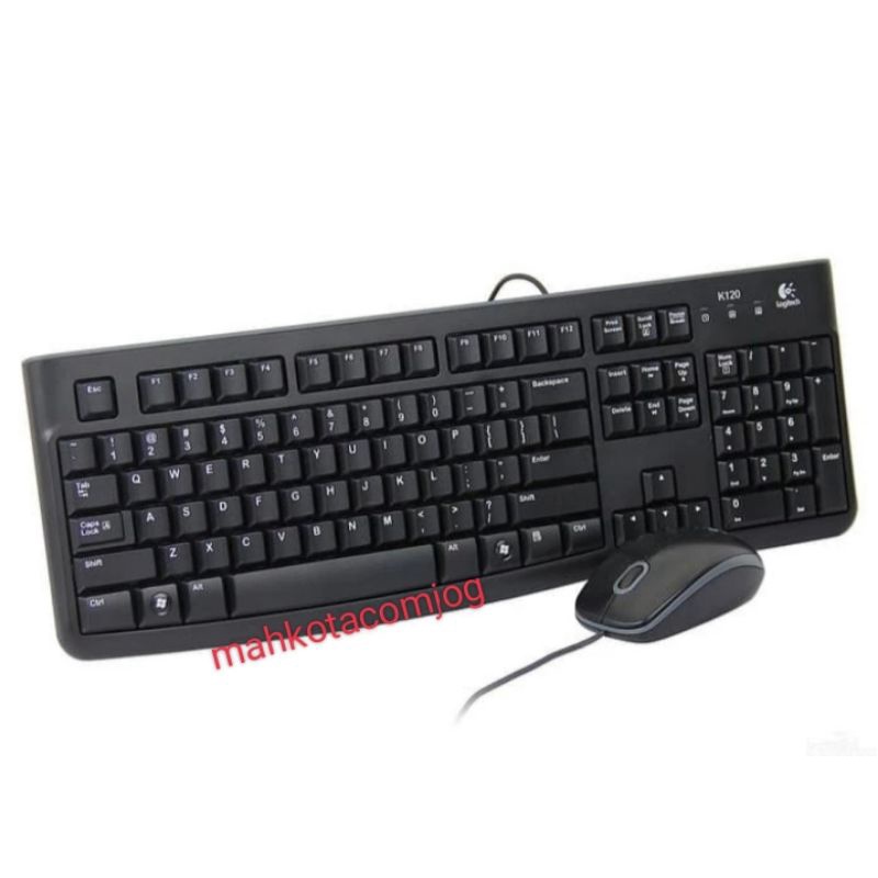 Keyboard Logitech MK120 original USB combo keyboard &amp; Mouse