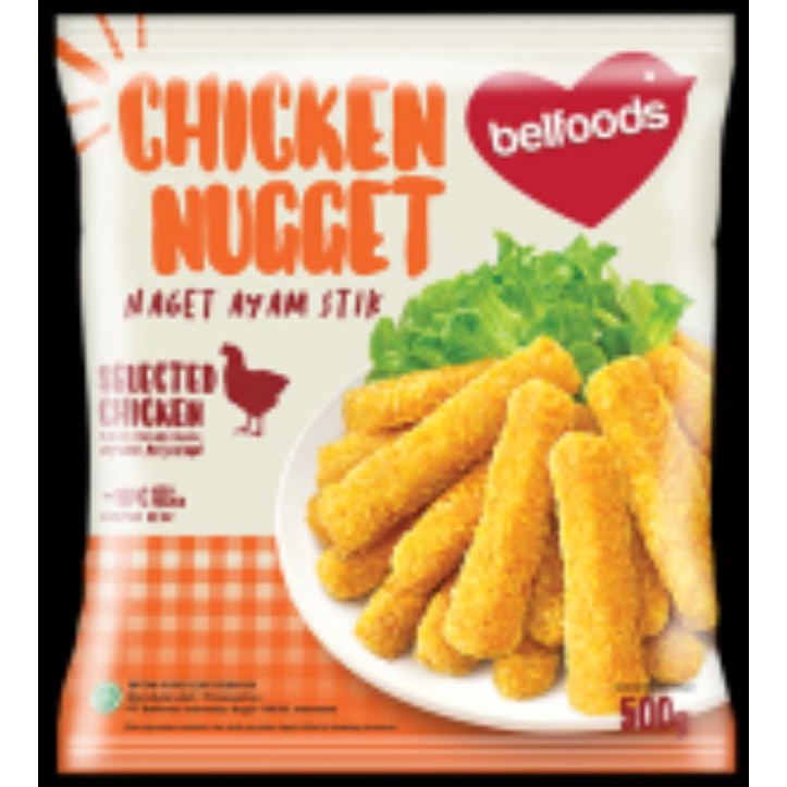 

Belfoods Favorit Nugget Stick 500gram