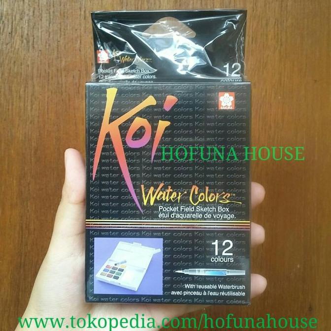 

Sakura Koi Water Color 12 Colors / Cat Air Watercolor Termurah