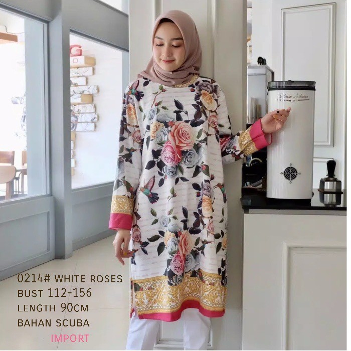 Tunik revi wh -Thejanclothes