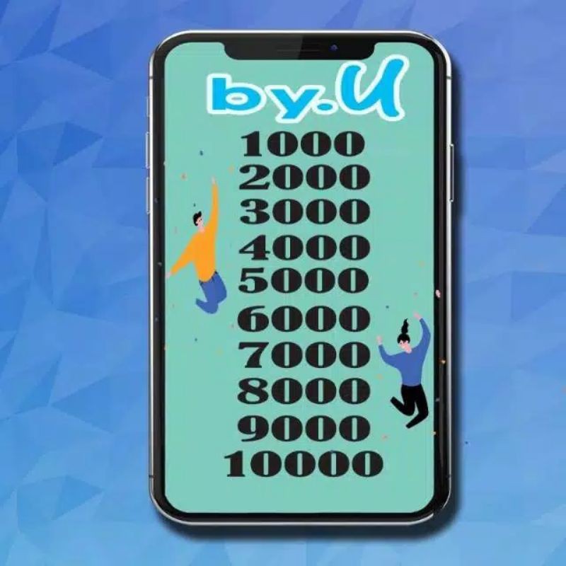 Pulsa By U ByU Nominal Kecil 5k 6k 7k 8k 9k 10k 11k 12k 13k 14k 15k 16k 17k 18k 19k 20k