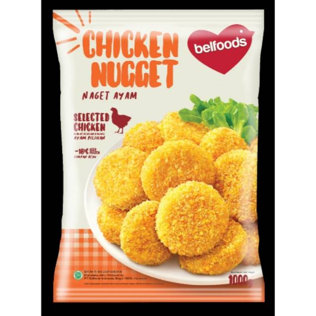 

Nugget ori Fav Belfoods 1000gr promo