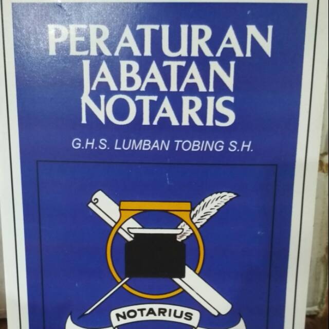 Peraturan jabatan notaris