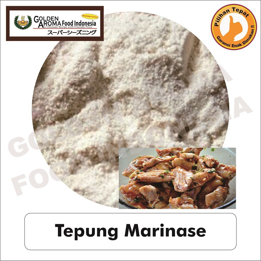 

Tepung Marinasi 250gr bumbu Marinasi ayam Marinase 1/4kg Kentucky KFC Fried Chicken Murah Enak Halal