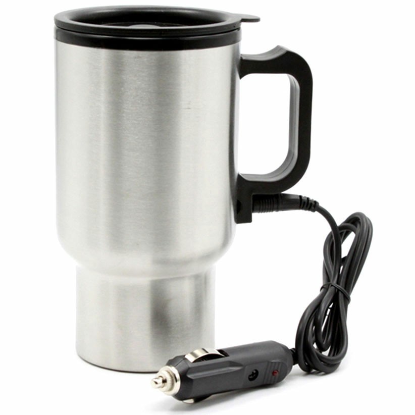 Gelas Thermos Pemanas Air Heated Car Travel Mug Elektrik Mobil