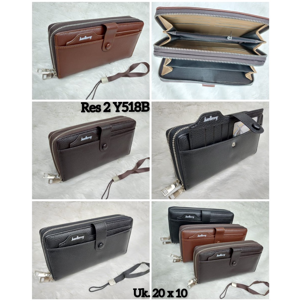 Dompet Panjang Kulit / Dompet Import Kode Y518 Unisex