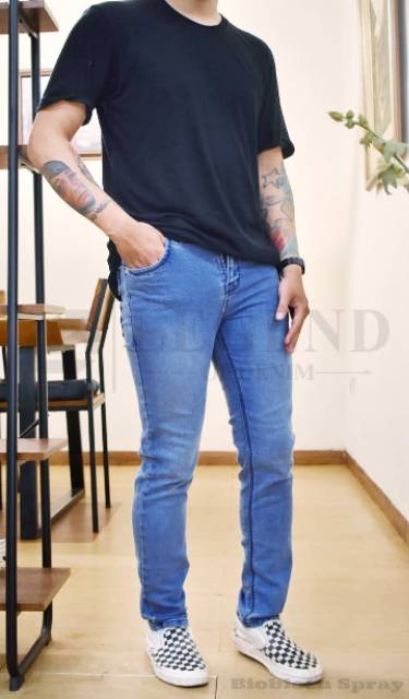 AIRBLACK DENIM TERLARIS / 784 VICTORY celana jeans NEW panjang skinny semi slimfit cowo / cowok /