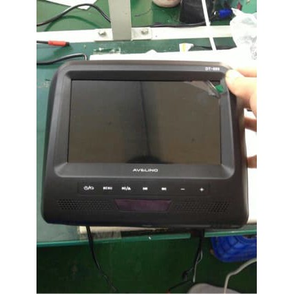 Hot Promo tv mobil/tvsandaran kepala/headrest dvd merk avelino 2 dvd/2 tv/2 game