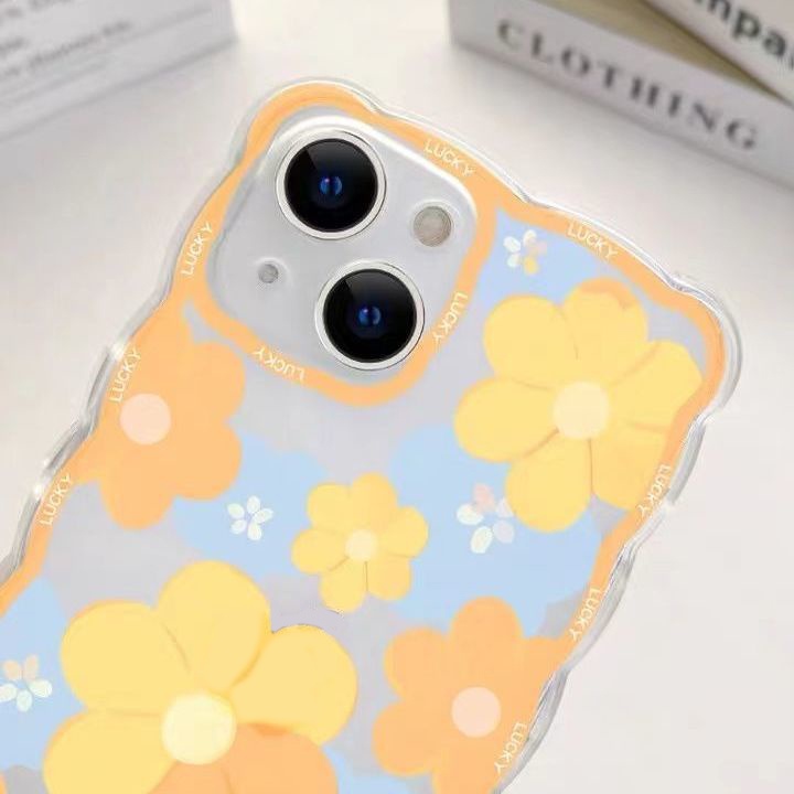 Soft Case Transparan Motif Bunga Untuk Iphone 13 Pro Max 12 11 XS XR X 8 7 6 6s Plus SE2020