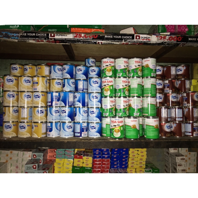 

Susu Kental Manis Kalengan, Saset, dan Pouch