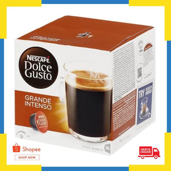 

Bisa Bayar Ditempat ( COD ) Nescafe Dolce Gusto Grande Intenso Capsule Keren