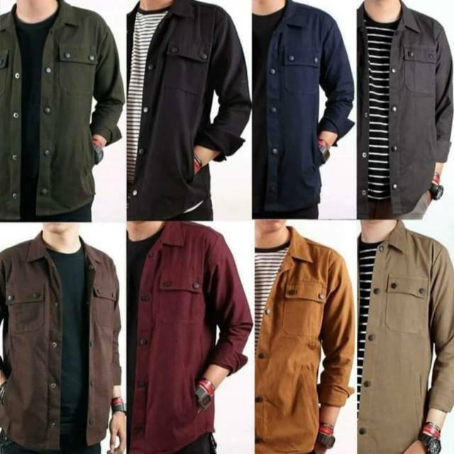 KEMEJA PARKA | SEMI PARKA | KEMEJA CASUAL
