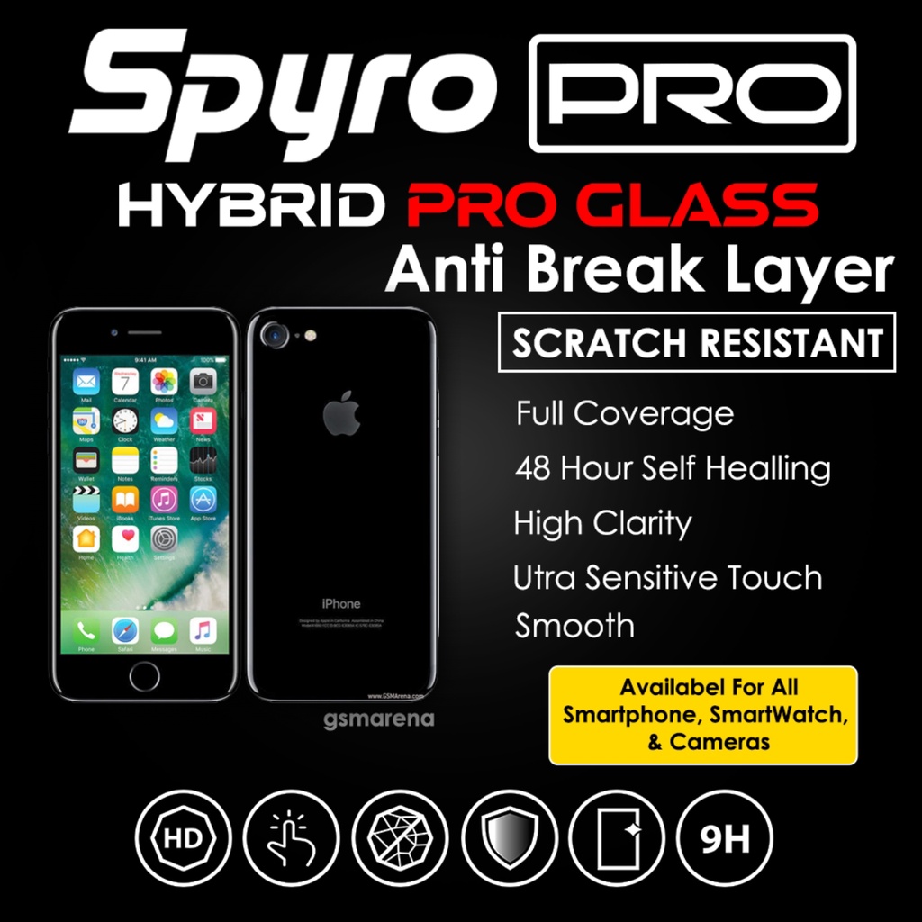 PREMIUM HYDROGEL IPHONE 7 7 PLUS ANTI GORES FULL SCREEN PROTECTION