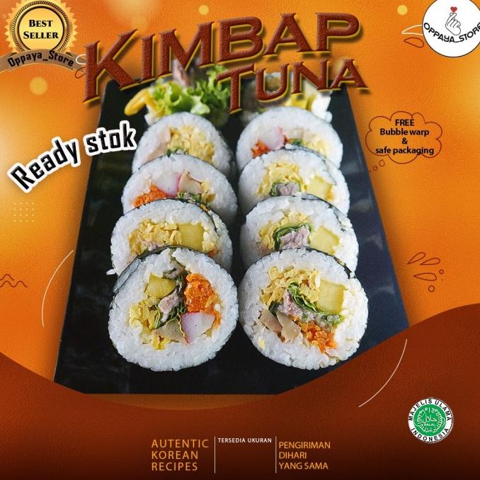 

[COD] Kimbab tuna mayonese kimbap Sushi Korea murah enak asli 10 potong [COD]