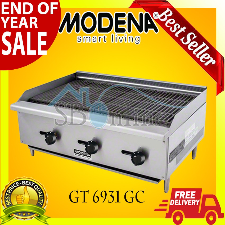 MODENA GAS GRILL TOP GT 6931 GC FREE ONGKIR