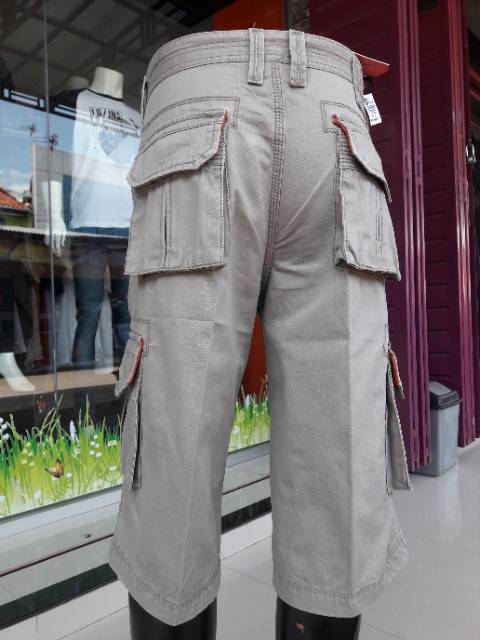 CELANA 7/8 LEGOSH JEANS CARGO