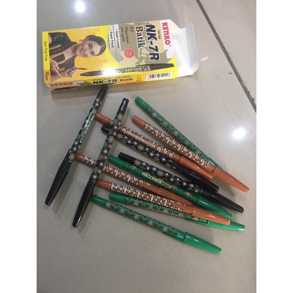 

Pulpen Kenko NK-7R Motif Batik