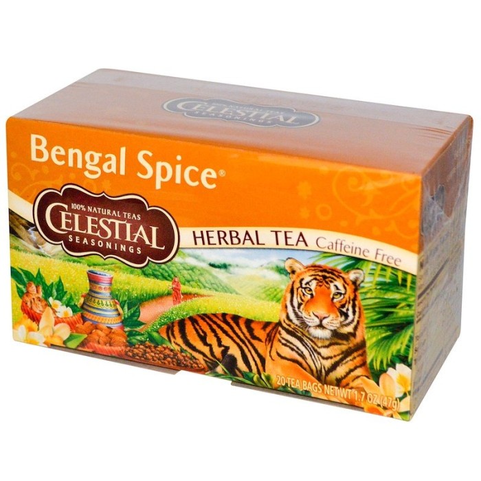 

Celestial Seasonings Bengal Spice Herbal Tea 20 x 2.35 Gram