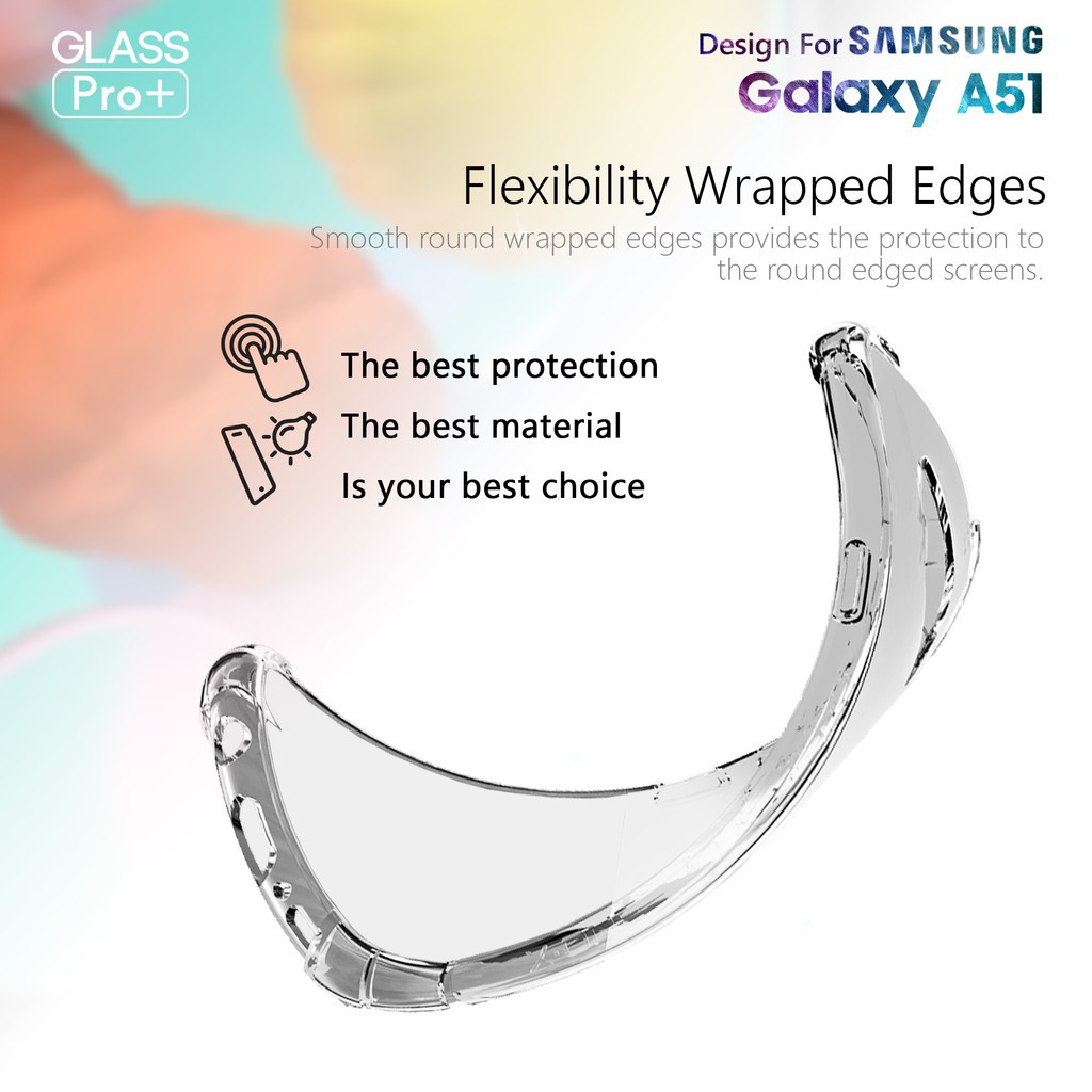 Soft Case Silikon Samsung Galaxy A31 Bening Transparant Airbag Anti Crack