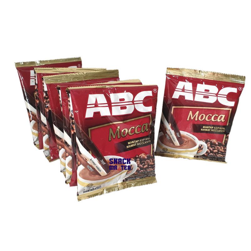 Kopi ABC Moca Kemasan Renceng -  Netto 10 Bks x 27 Gr