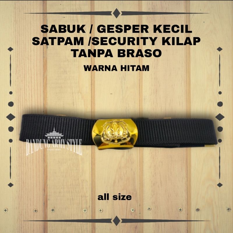 SABUK KOPEL SECURITY SATPAM BRIMOB KEAMANAN IKAT PINGGANG PDL PDH MURAH BERKUALITAS BANDUNG