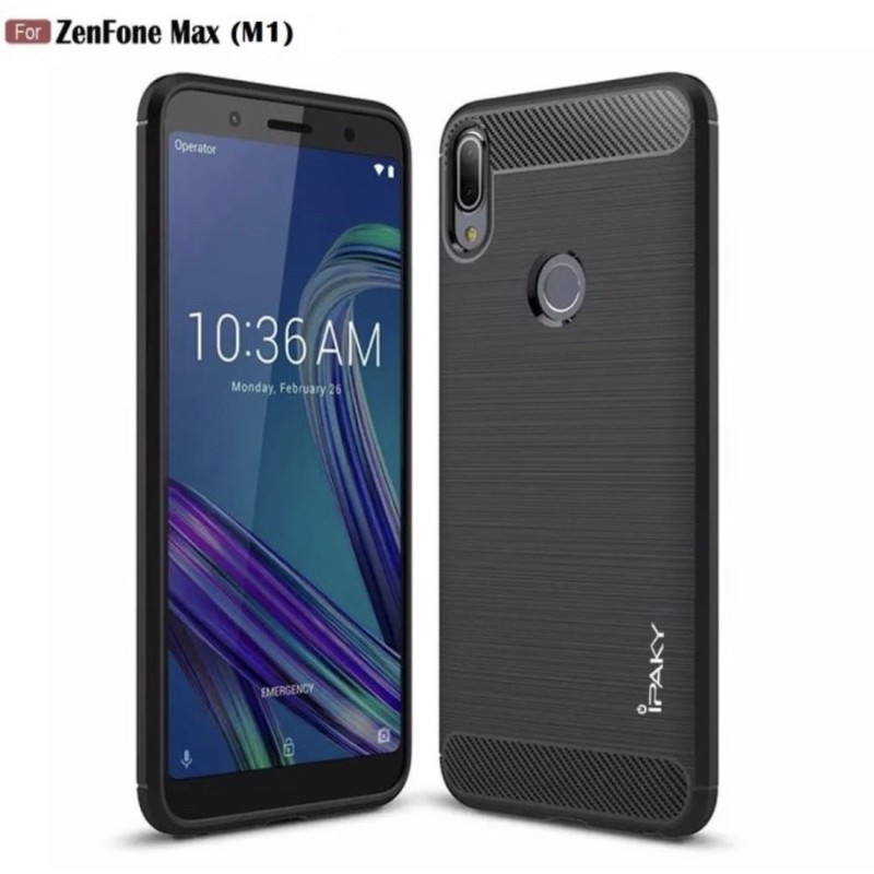 SOFTCASE ZENFONE MAX M1 - SLIM FIT CARBON ASUS ZENFONE MAX M1 ZB555KL