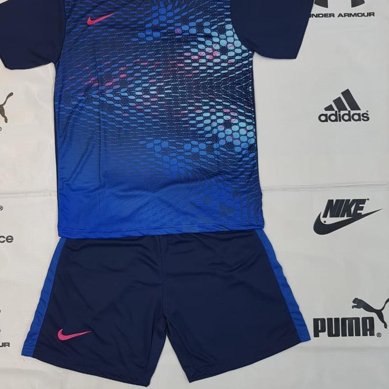 ➻ Setelan Sepakbola Baju Futsal Dewasa NK.137 Navy ✦