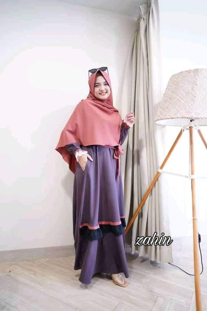 Maura Couple - Sania Ruffle Batik Couple Ori Ndoro Jowi Dnt Garansi Termurah Seharga Rp62.000 -
