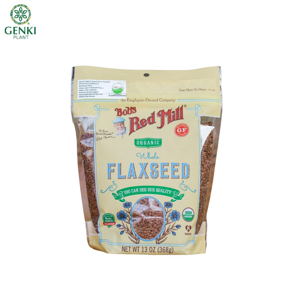 

Bob`s Red Mill Organic Brown Flaxseed - 368g