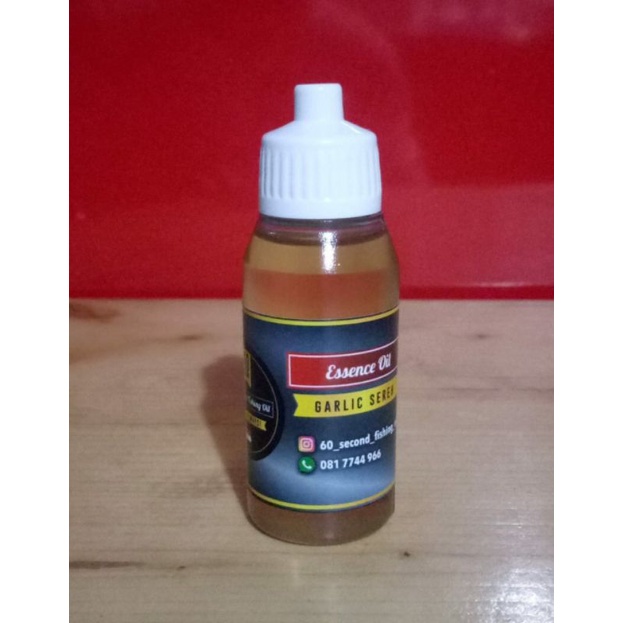 60 second fishing oil, essen garlic sereh