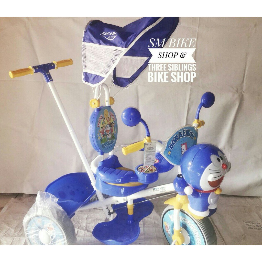 Jual Sepeda Roda Tiga Anak Nakami Doraemon Indonesia|Shopee Indonesia