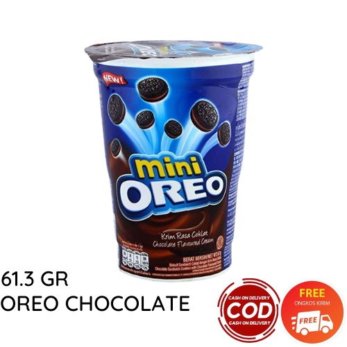 OREO MINI CREAM &amp; CHOCOLATE 61.3 GR