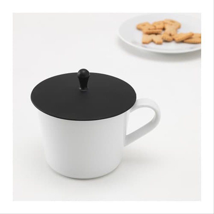 SMULFARE Penutup mug silikon 12cm