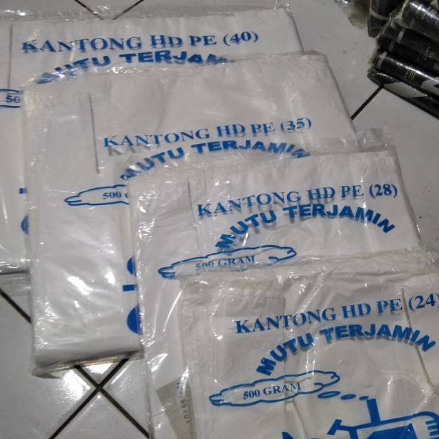 KANTONG PLASTIK KRESEK PUTIH SUSUS OTO