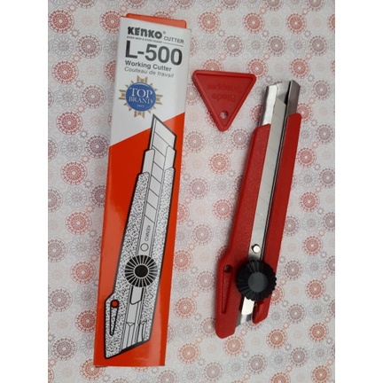 

kertas-pemotong- cutter besar kenko l500/kater l-500/pisau cuter l 500/pemotong kertas -pemotong-