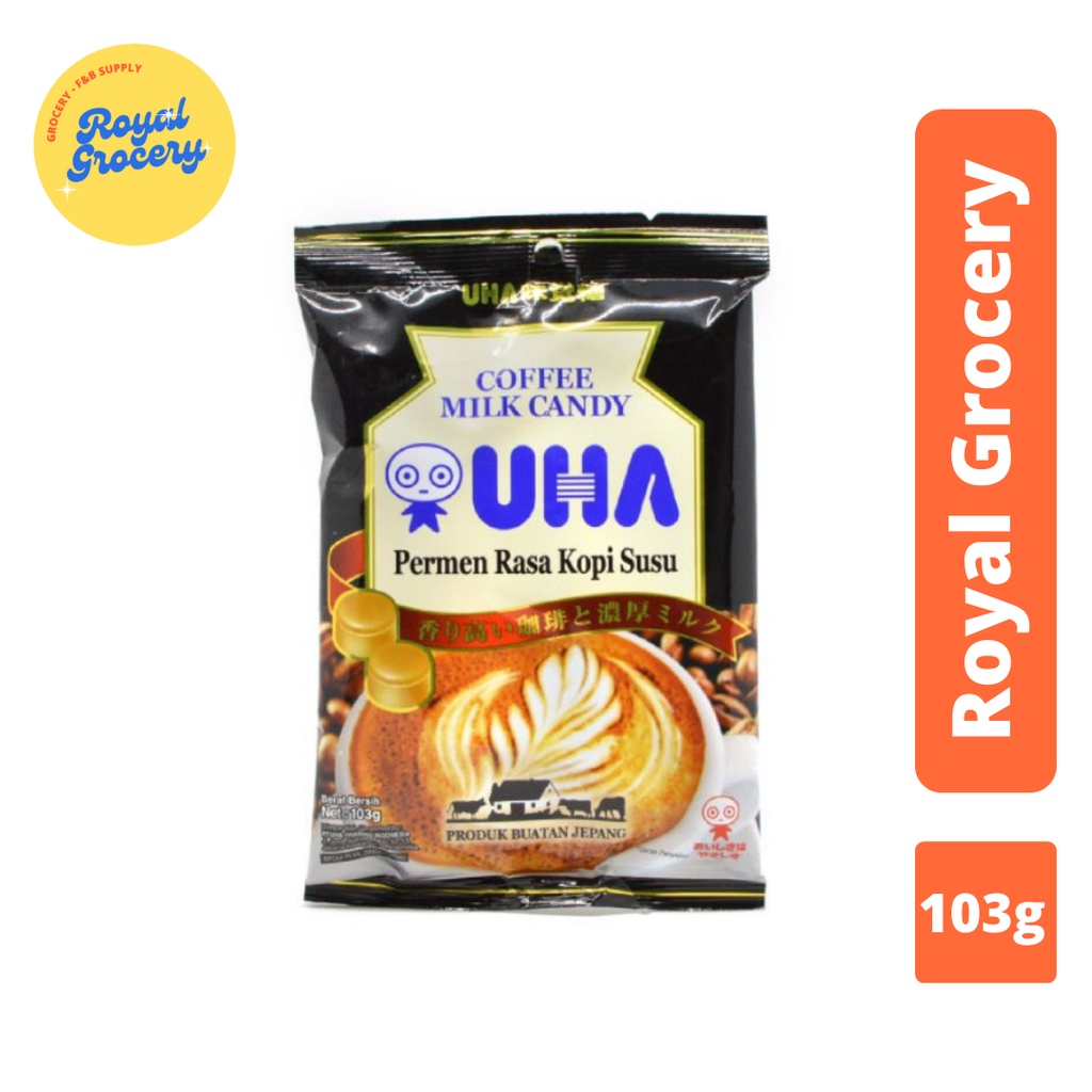 

UHA Permen Kopi Susu / Coffee Milk Candy 103g