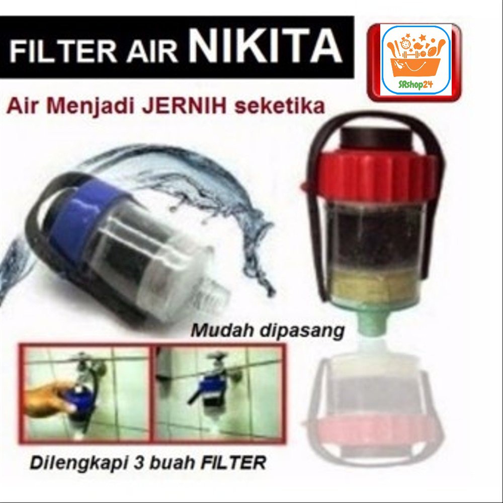 FILTER AIR NIKITA SARINGAN PENJERNIH AIR KERAN