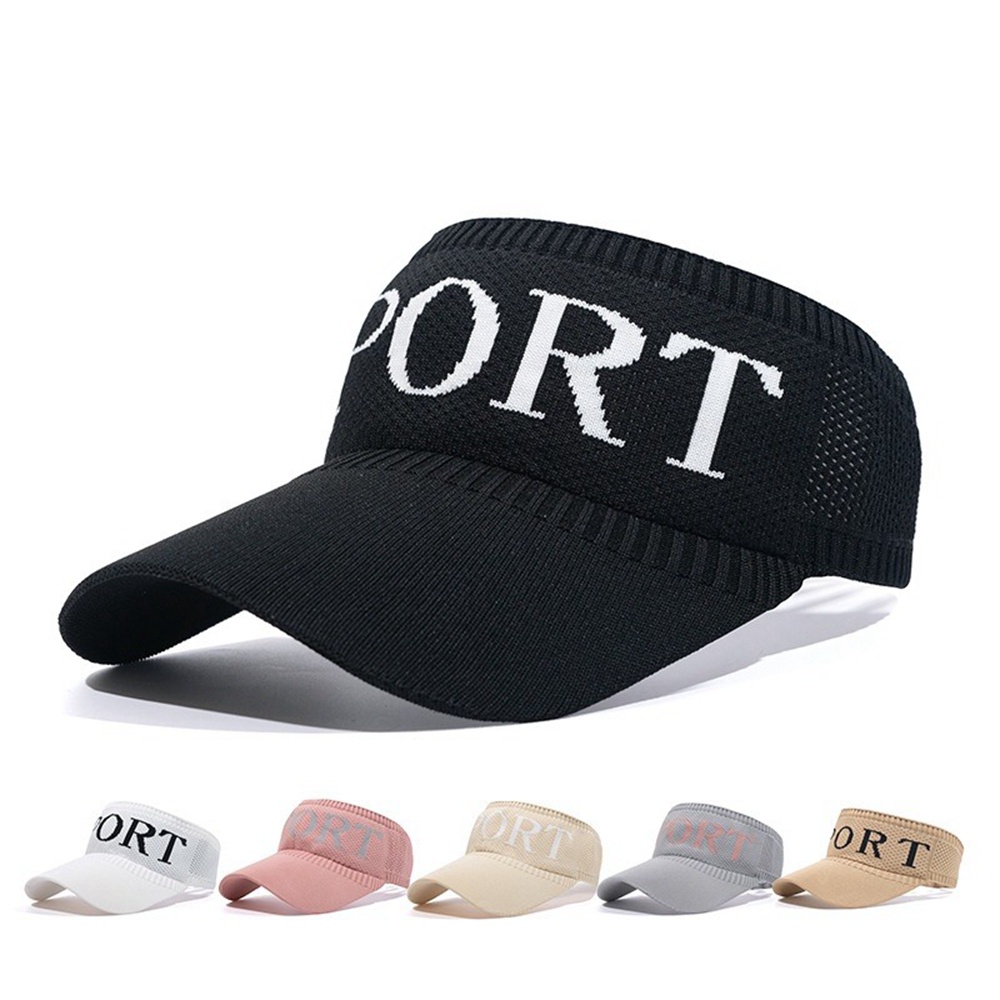 Topi Visor Pelindung Matahari UV Model Setengah Kepala Untuk Wanita