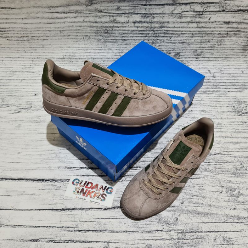 Adidas Broomfield Brown Khaki//Grey Premium High Quality.