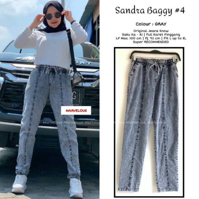 Celana Jeans Sandra Baggy #4