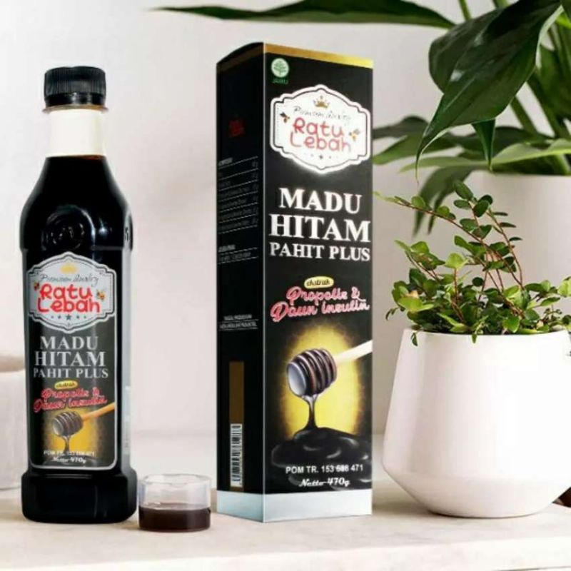 MADU HITAM PAHIT RATU LEBAH Plus PROPOLIS