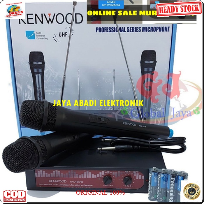 G473 MIC WIRELESS KENWOOD DIGITAL LCD DUAL MIK WIRELES SEPASANG MIKROPON MIKROPHONE DISPLAY SOUNDBEST MICROPHONE KARAOKE VOKAL VOCAL ARTIS PROFESIONAL PRO SOUND BEST SISTEM AUDIO PANGGUNG LEGENDARY DYNAMIC PENGERAS SUARA HIFI SENSITIF MC PIDATO SEMINAR CE