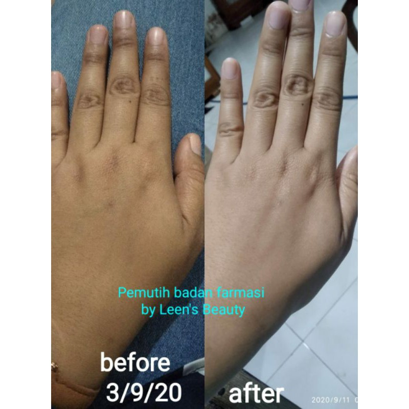 Pemutih Badan Farmasi - HB lotion - Body cream pemutih grade A