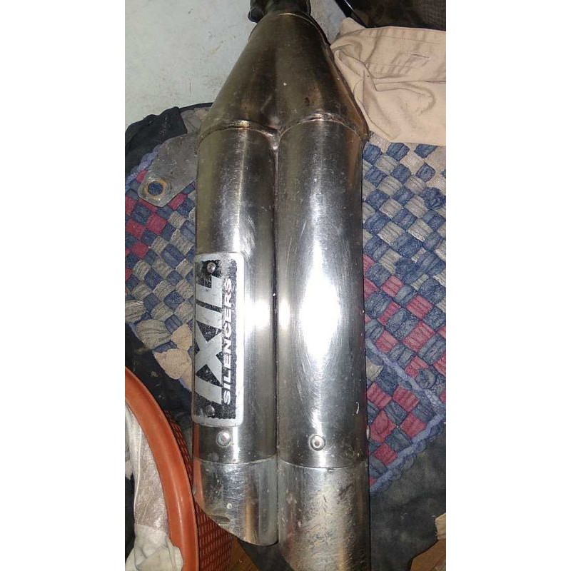 knalpot double ixil